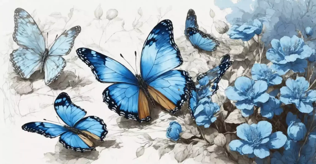 Farfalla Blu