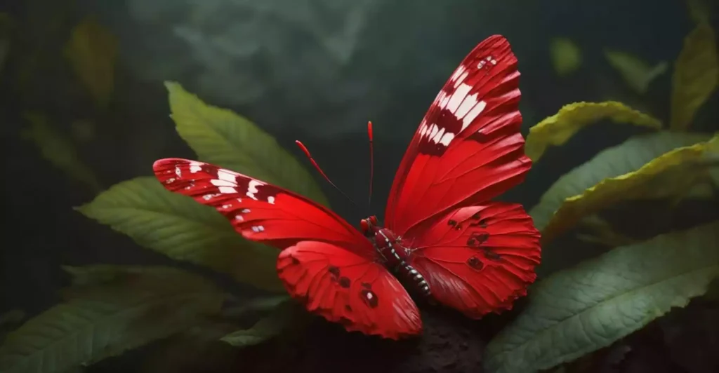 Farfalla rossa 2