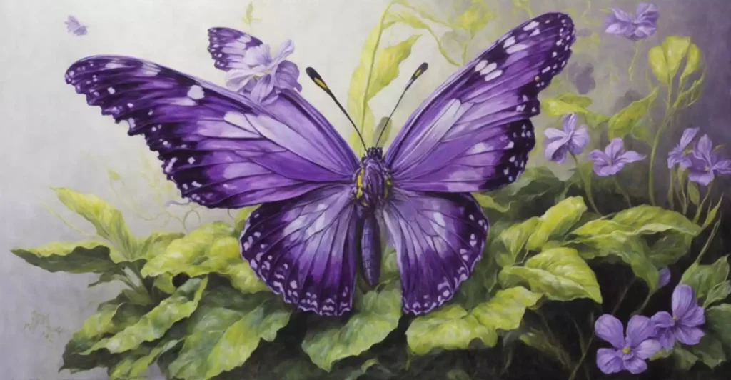 Farfalla Viola