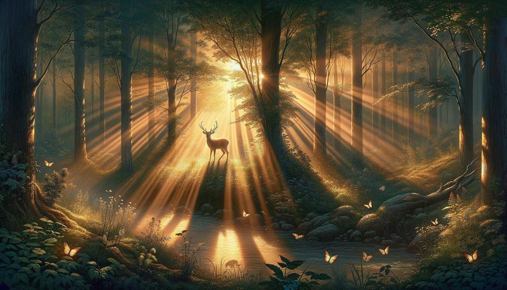 divine deer and symbolism