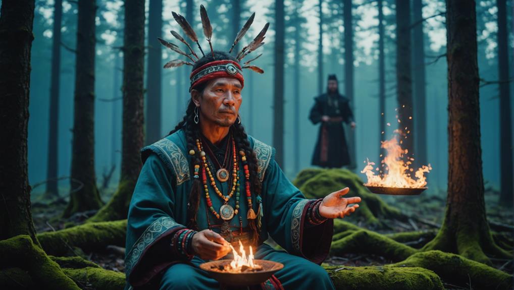 shamanisk utforskning av de andliga världarna