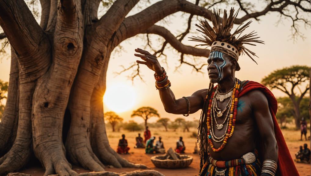 badanie afrykańskiego szamanizmu