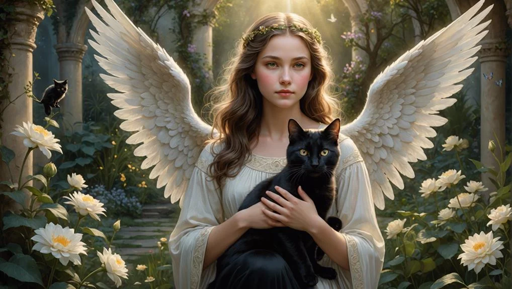 Angelic meaning of the black cat 5 Black cat presence interpretation