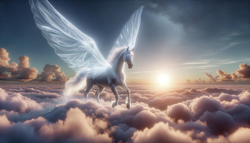 Symboliczna interpretacja anioła konia