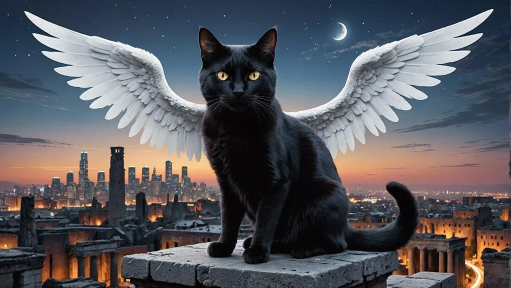 Angelic meaning of the black cat 3 Mythology versus modern perceptions