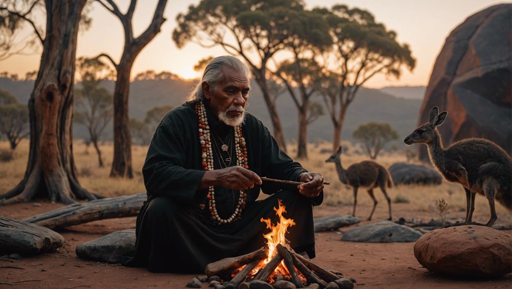Aboriginska shamaniska metoder Australien