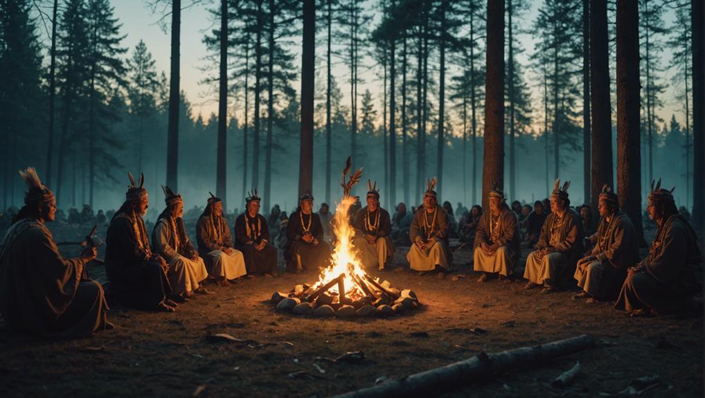 ruolo delle cerimonie sciamaniche