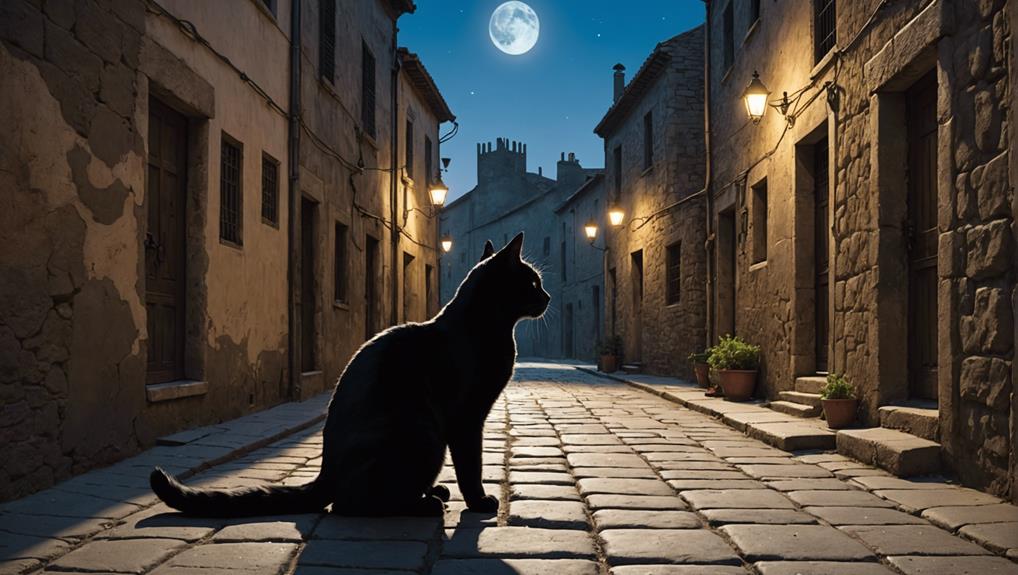 Superstitions et chats noirs