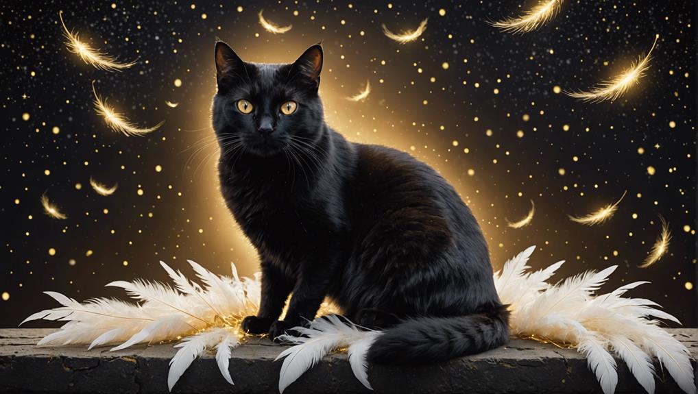 Die schützende Aura der schwarzen Katzen