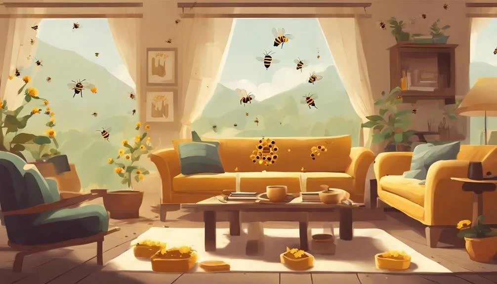 Meaning of bees in the home 1 Symbolic analysis of bees