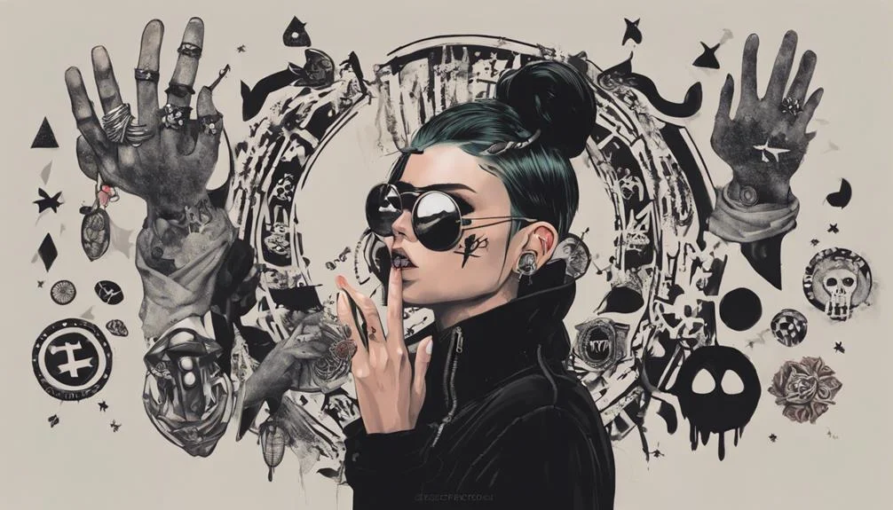 Meaning of black rings 3 Black rings and subcultures