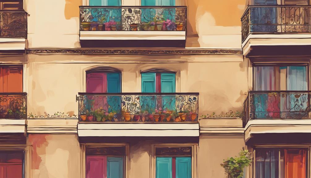 Balconies symbolize cultural diversity