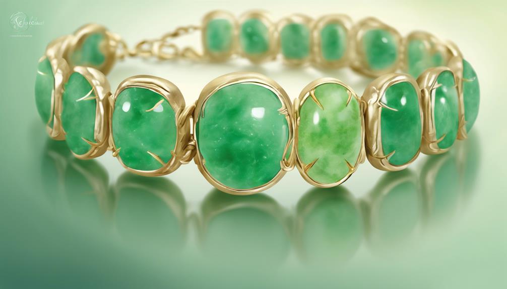 Therapeutic benefits green bracelets