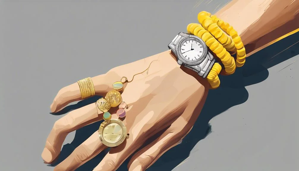 Significato dei braccialetti gialli 3 Consigli moda bracciali gialli