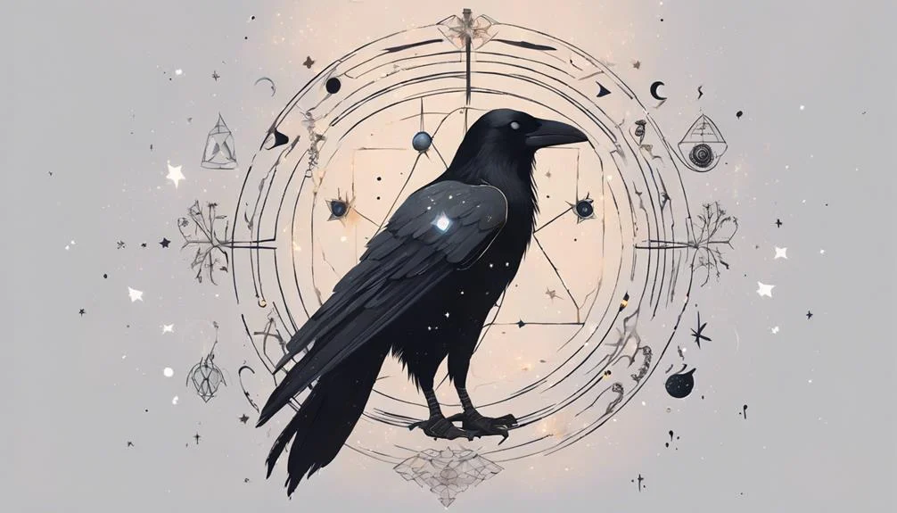 Crow s foot in divination