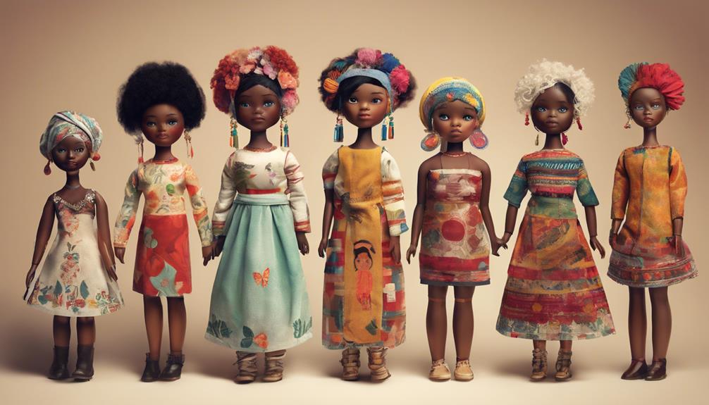 Kulturelle Vielfalt bei Puppen