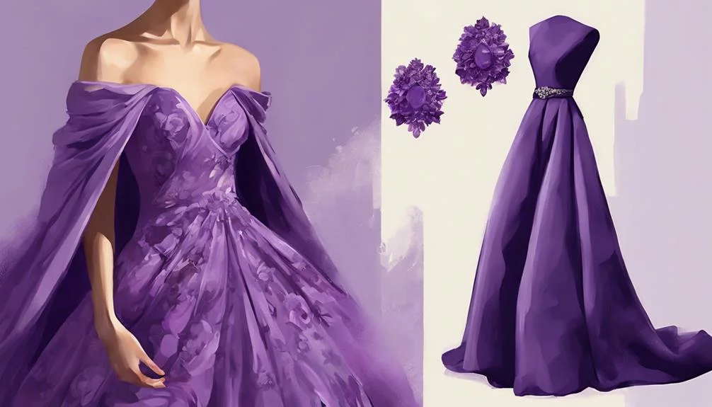 Signification de la couleur violette 4 Élégance et créativité artistique