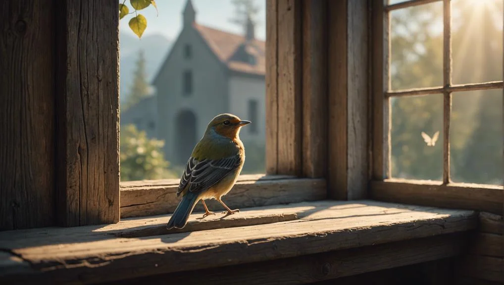 Petit oiseau sur le rebord de la fenêtre : signification 4 Rencontres avec le divin