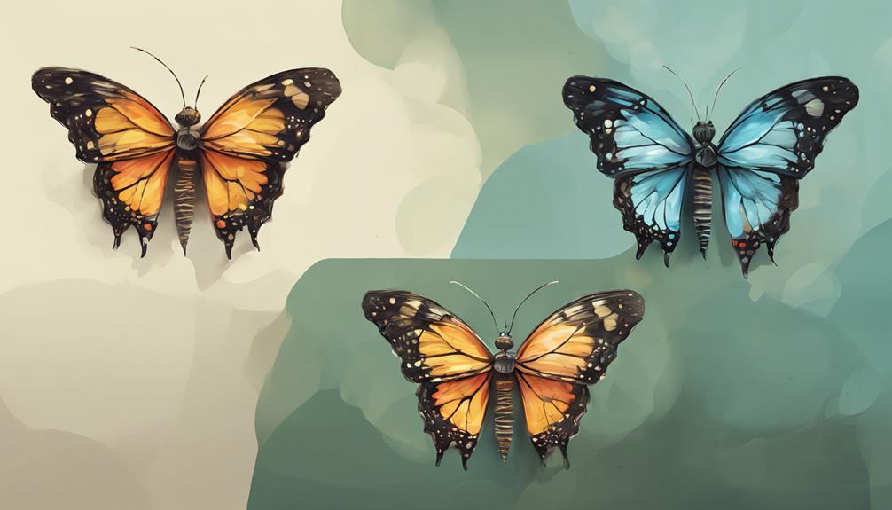 Las mariposas como símbolos significativos