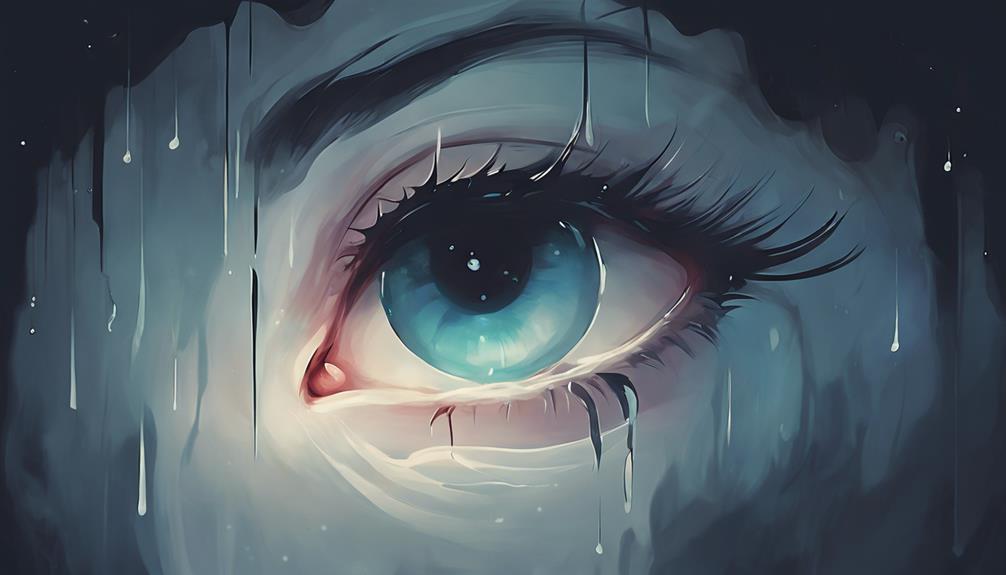 Definisjon av tårer i sorg