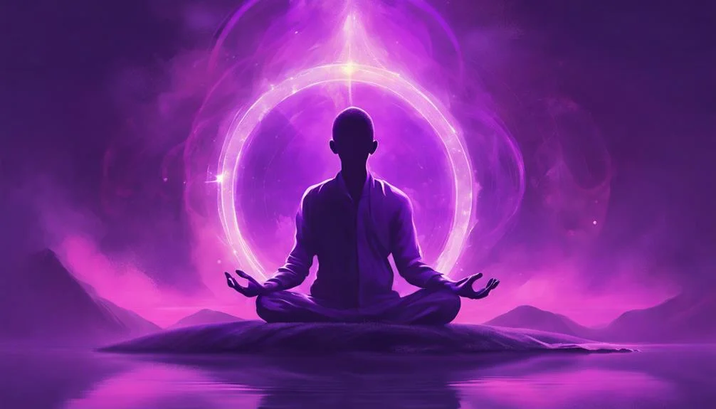 Meaning of the purple color chakra 2 Impact of spiritual influence