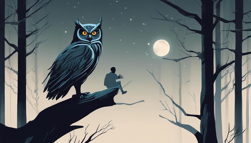 Nightly encounters with owls