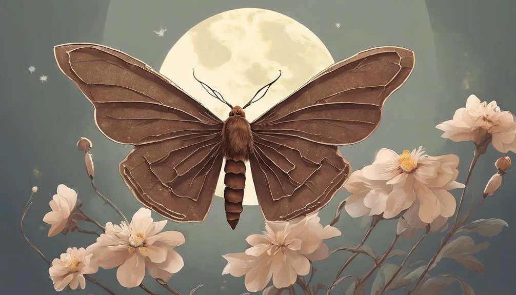 Meaning of the brown moth 3 Interactions with brown moth