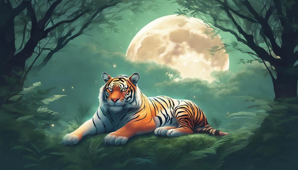Interpretation of the dream tiger