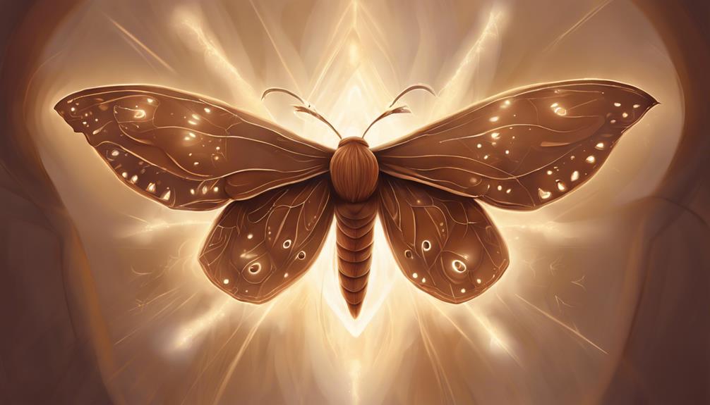 Symbolic interpretation of the moth