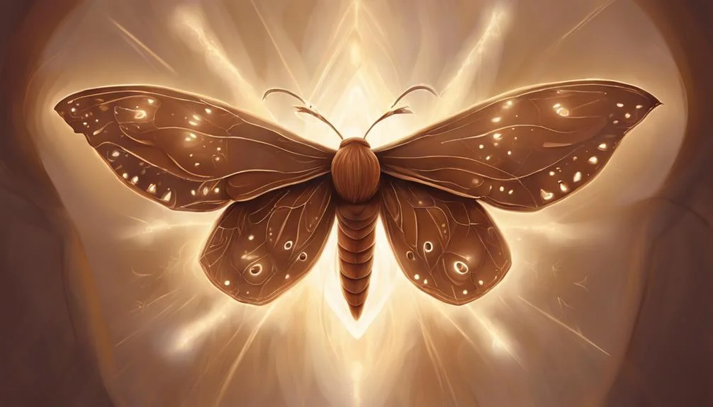 Meaning of the brown moth 2 Symbolic interpretation of the moth