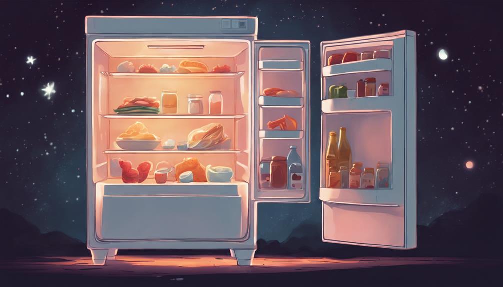 detaillierte Traumdeutung Kühlschrank