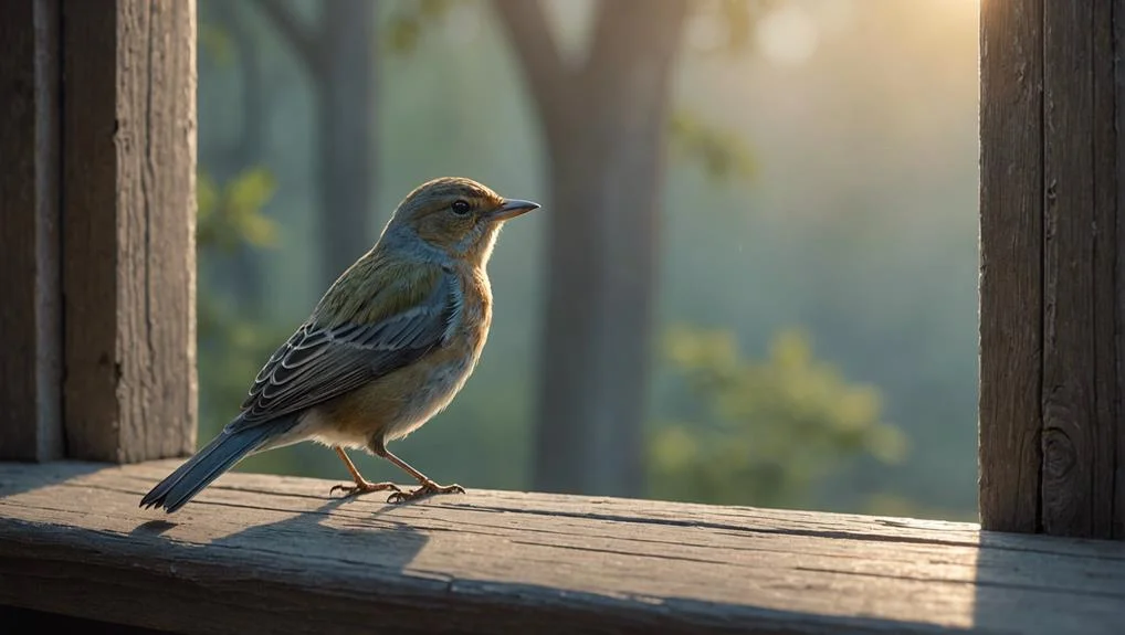 Petit oiseau sur le rebord de la fenêtre : signification 2 Signification de spirituel