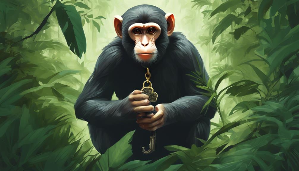 Affen als spirituelle Führer
