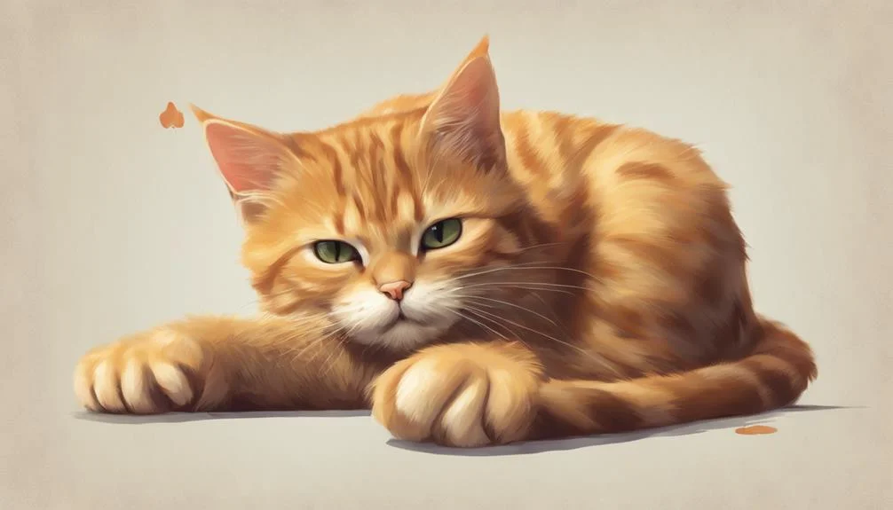 猫のポジション 2 理想的な寝姿勢