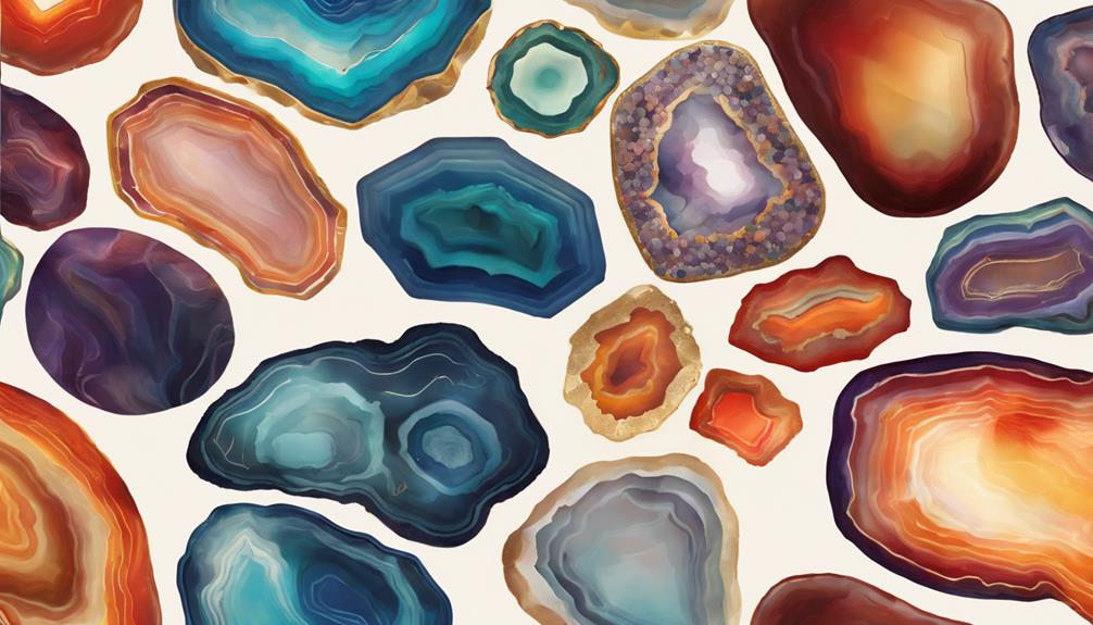 Healing power of agate