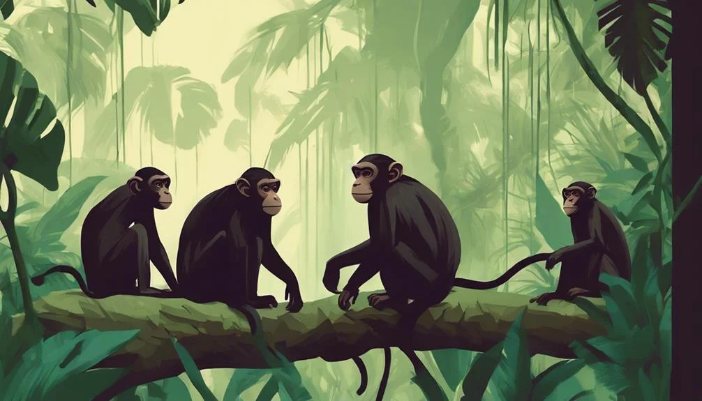Psychological significance of monkey 1 Iconic representation of monkeys