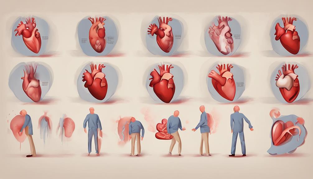 Vanlige symptomer på hjertesvikt