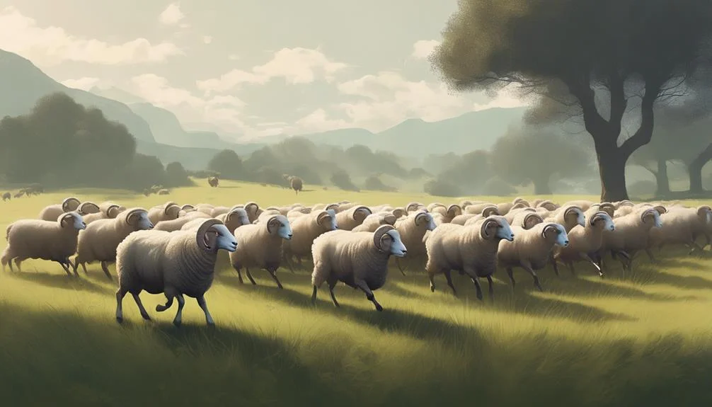 Symbolic meaning of sheep 4 Sheep as guides and protectors