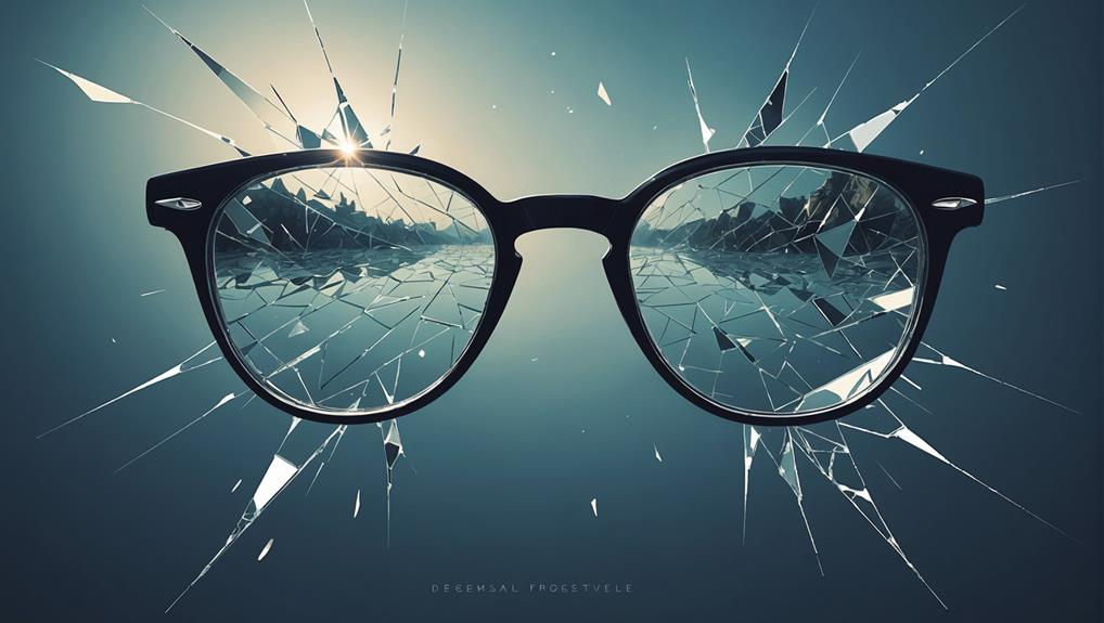 Significato degli occhiali rotti