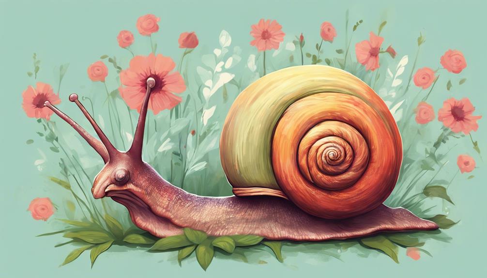 Snails as symbols of patience
