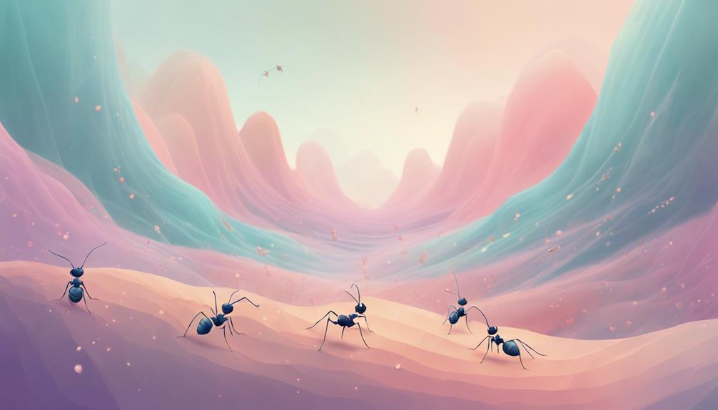 Sognare formiche in fila