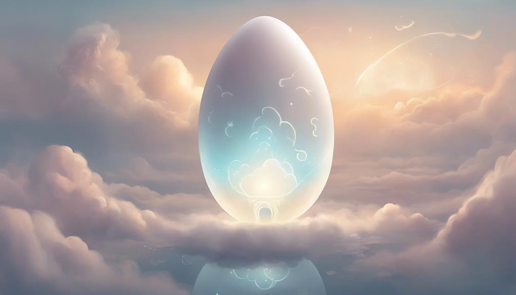 sognare uovo sodo significato