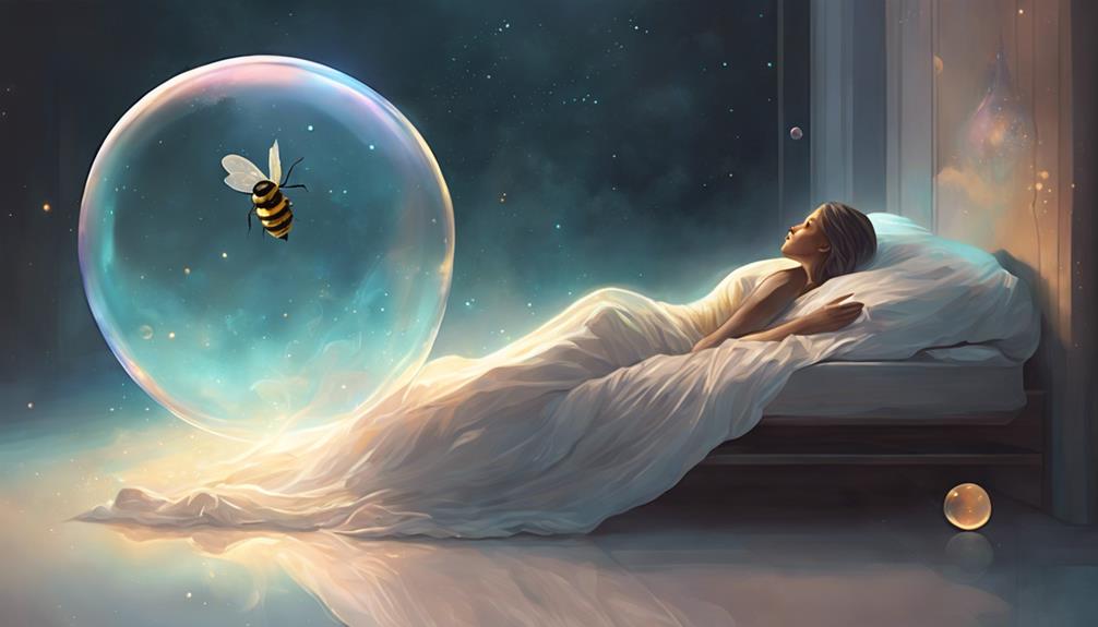 Träume mit stechenden Bienen