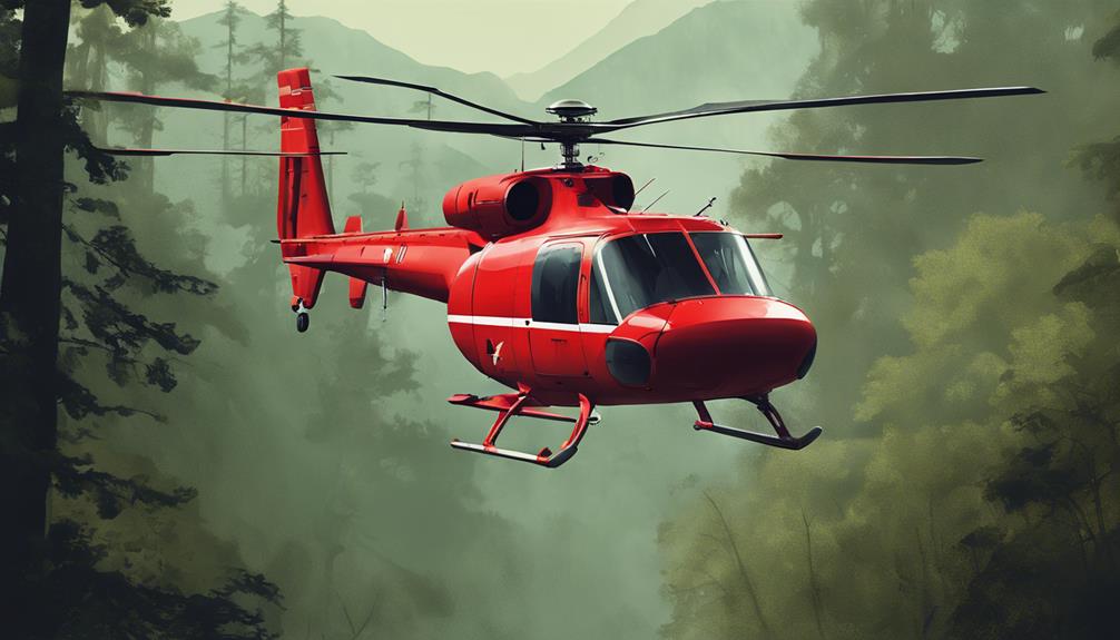 Storia degli elicotteri rossi