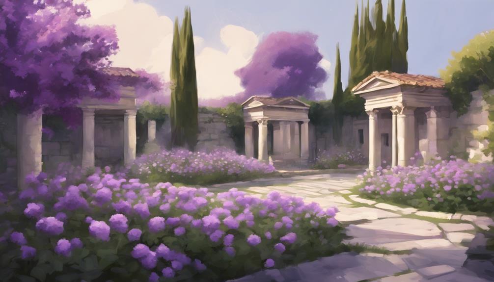 Historia de las flores de lila