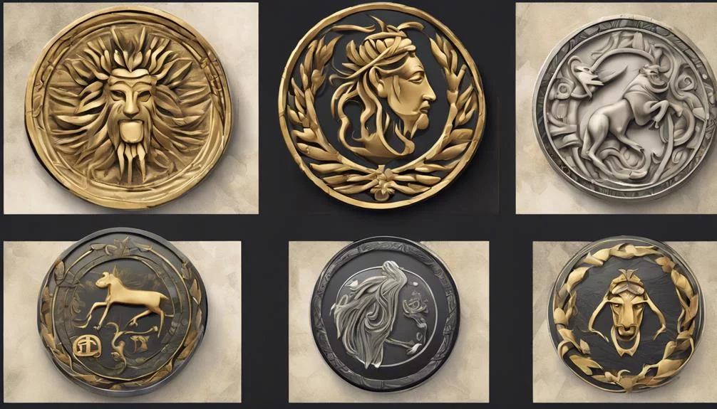 Find the meaning of the coins 1 Symbolic history of coins