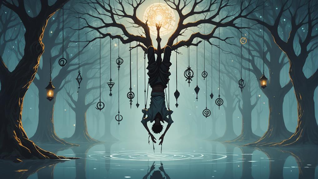 Symbolism in the hanged man