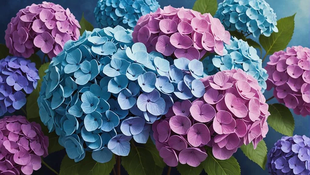 Hortensie: Bedeutung 2 Symbolik der Farbpalette