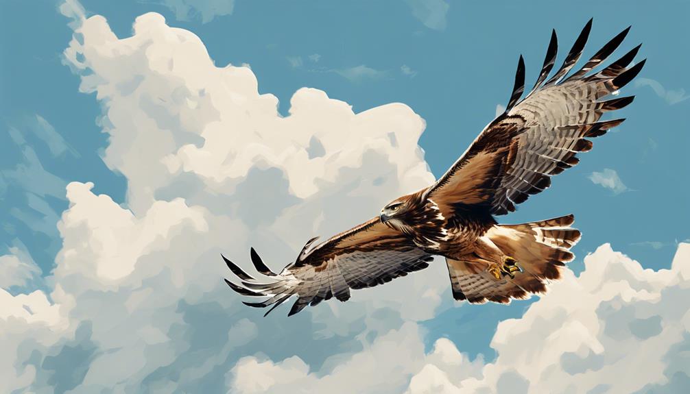 Symbolism of the falcons