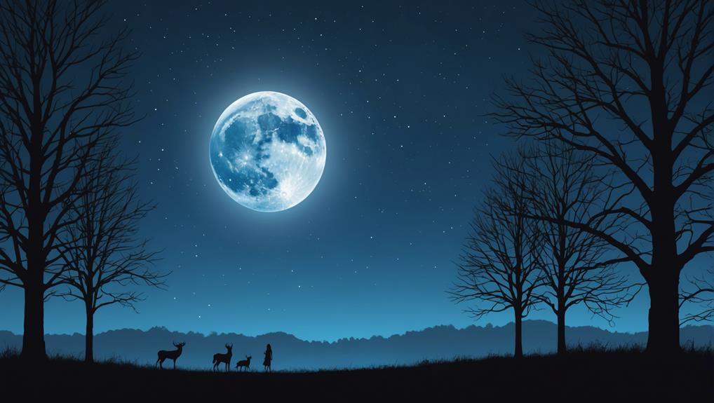 El origen de la luna azul
